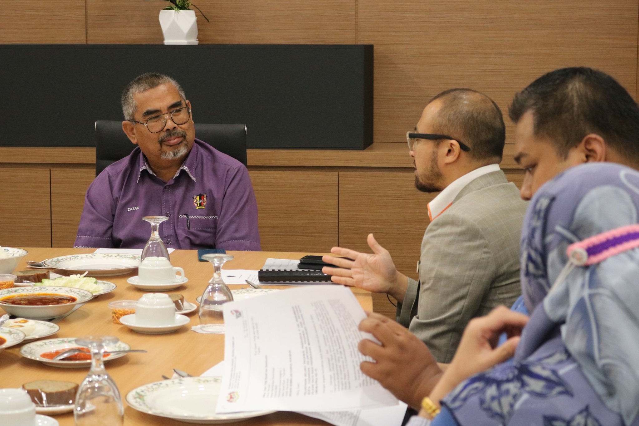 Kunjungan Hormat oleh Pengurusan Tertinggi Suruhanjaya Pilihan Raya Negeri Sembilan
