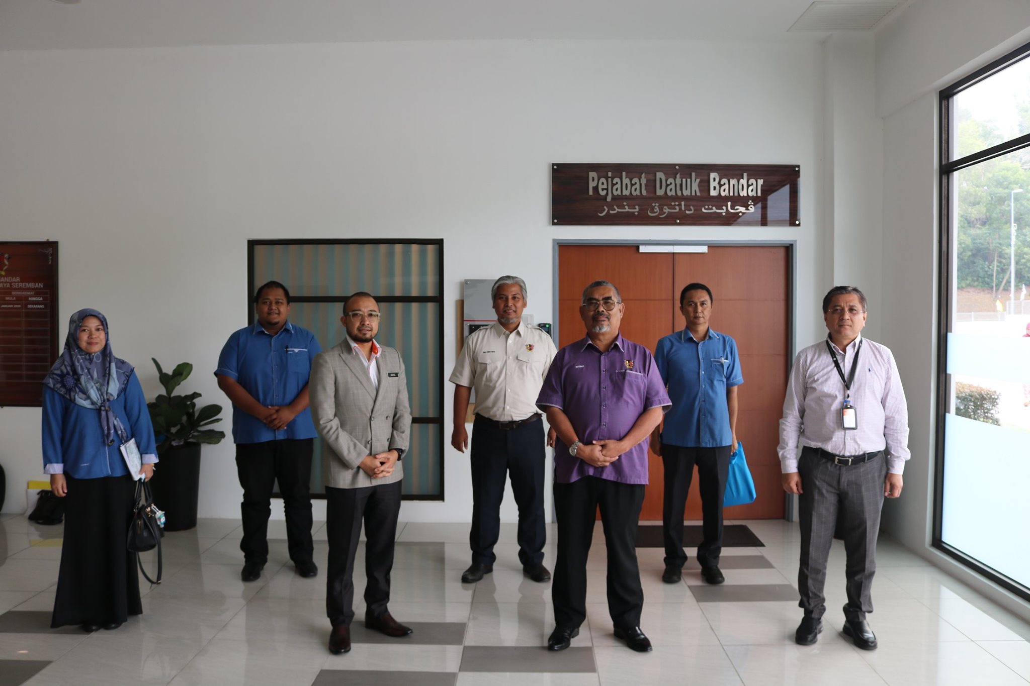Kunjungan Hormat oleh Pengurusan Tertinggi Suruhanjaya Pilihan Raya Negeri Sembilan