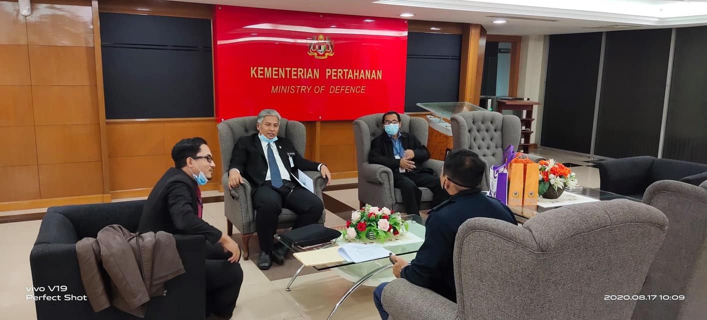 Kunjungan Hormat telah diadakan oleh Setiausaha Majlis Bandaraya Seremban dan Team Pesona Seremban ke Kementerian Pertahanan Malaysia