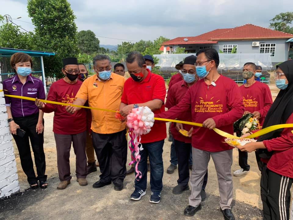 PROGRAM PORAK E (KOMUNITI) & KEBUN KOMUNITI KAMPUNG SENTOSA JAYA