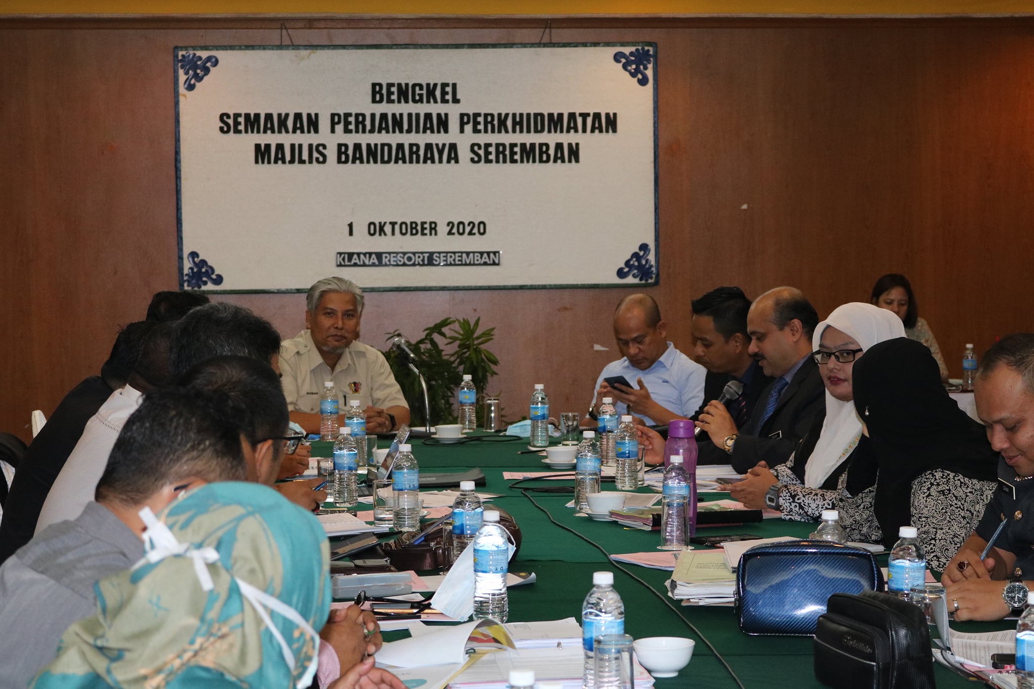 BENGKEL SEMAKAN PERJANJIAN PERKHIDMATAN MAJLIS BANDARAYA SEREMBAN 