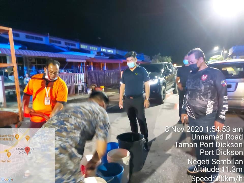 MBS MENGHULURKAN BANTUAN BEKALAN AIR 