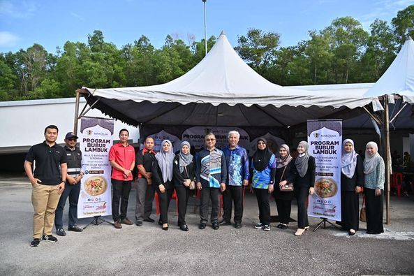 PROGRAM BUBUR LAMBUK & SESI WALKABOUT BAZAR RAMADHAN