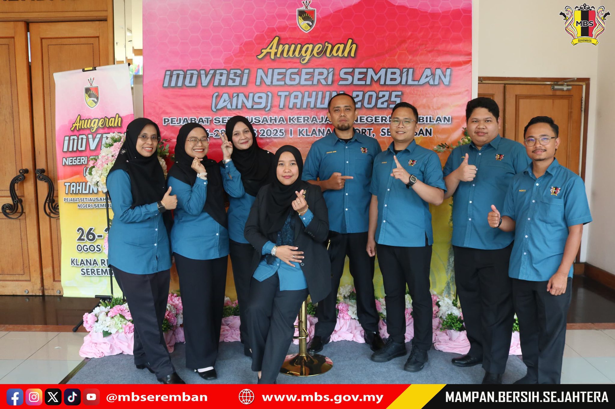 2 KUMPULAN DARI MBS MENYERTAI PERTANDINGAN ANUGERAS INOVASI NEGERI SEMBILAN 2025