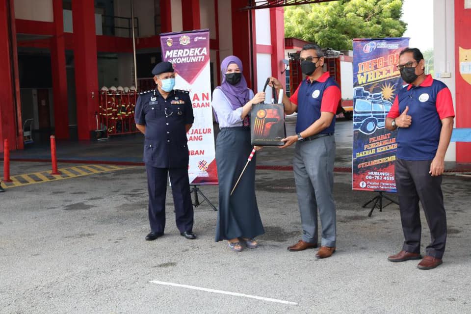 INFO ON WHEELS KHAS MERDEKA @ KOMUNITI SEMPENA BULAN KEMERDEKAAN 2021