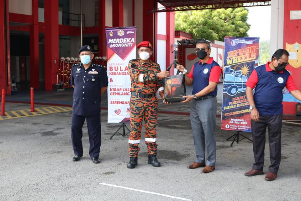 INFO ON WHEELS KHAS MERDEKA @ KOMUNITI SEMPENA BULAN KEMERDEKAAN 2021