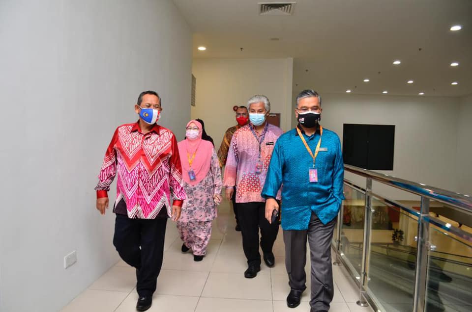 LAWATAN MENGEJUT YAB MENTERI BESAR NEGERI SEMBILAN KE MAJLIS BANDARAYA SEREMBAN