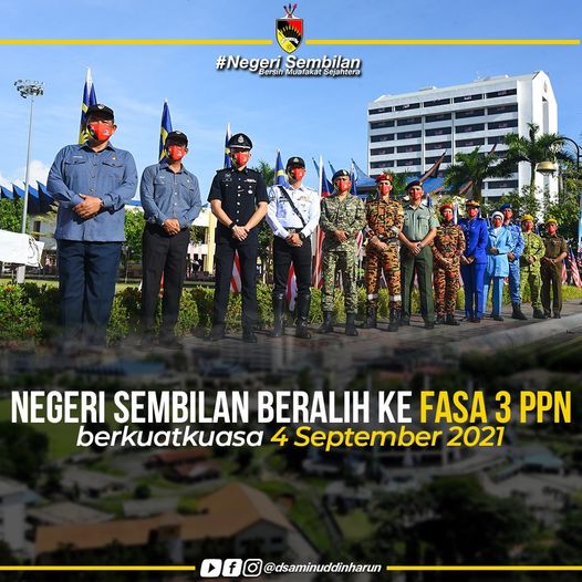 NEGERI SEMBILAN BERALIH KE FASA 3 PPN
