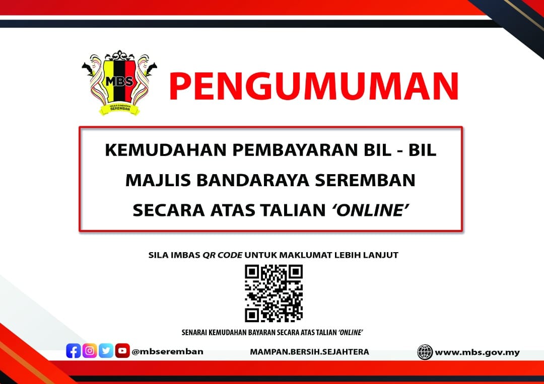 KEMUDAHAN PEMBAYARAN BIL - BIL MBS SECARA ATAS TALIAN ONLINE