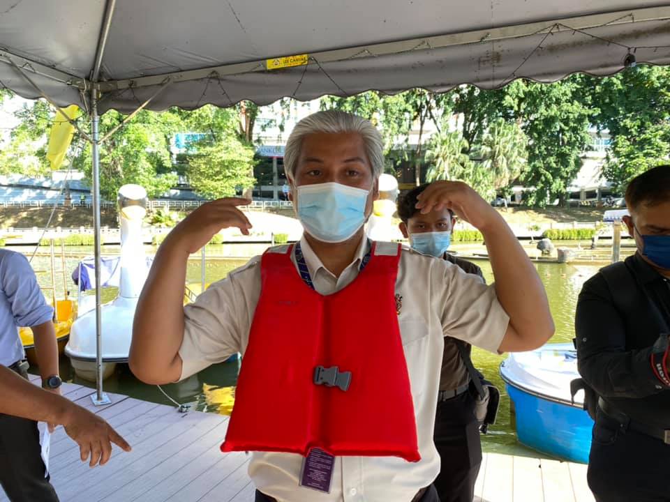 LAWATAN RASMI KE TAMAN REKREASI AIR SEREMBAN.