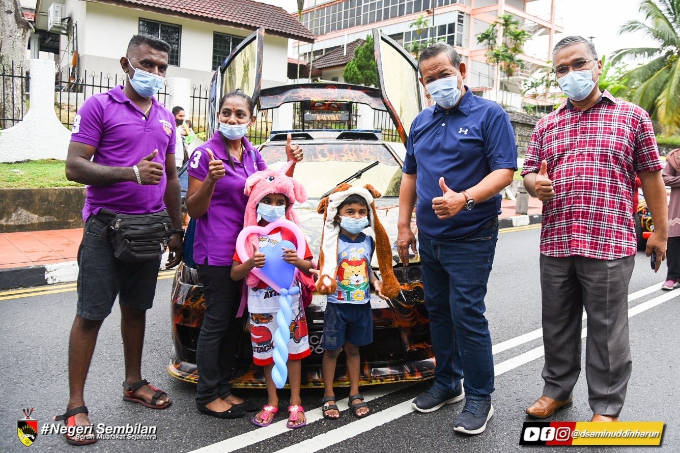 YAB MENTERI BESAR NEGERI SEMBILAN HADIR KE PROGRAM RIA@TAMAN TASIK SEREMBAN 2021 (RIATS 21)