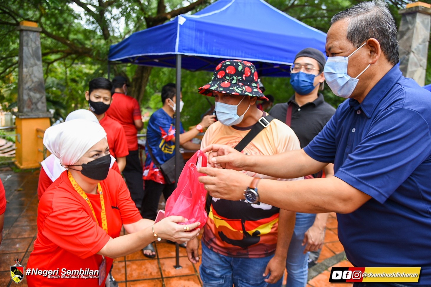 YAB MENTERI BESAR NEGERI SEMBILAN HADIR KE PROGRAM RIA@TAMAN TASIK SEREMBAN 2021 (RIATS 21)