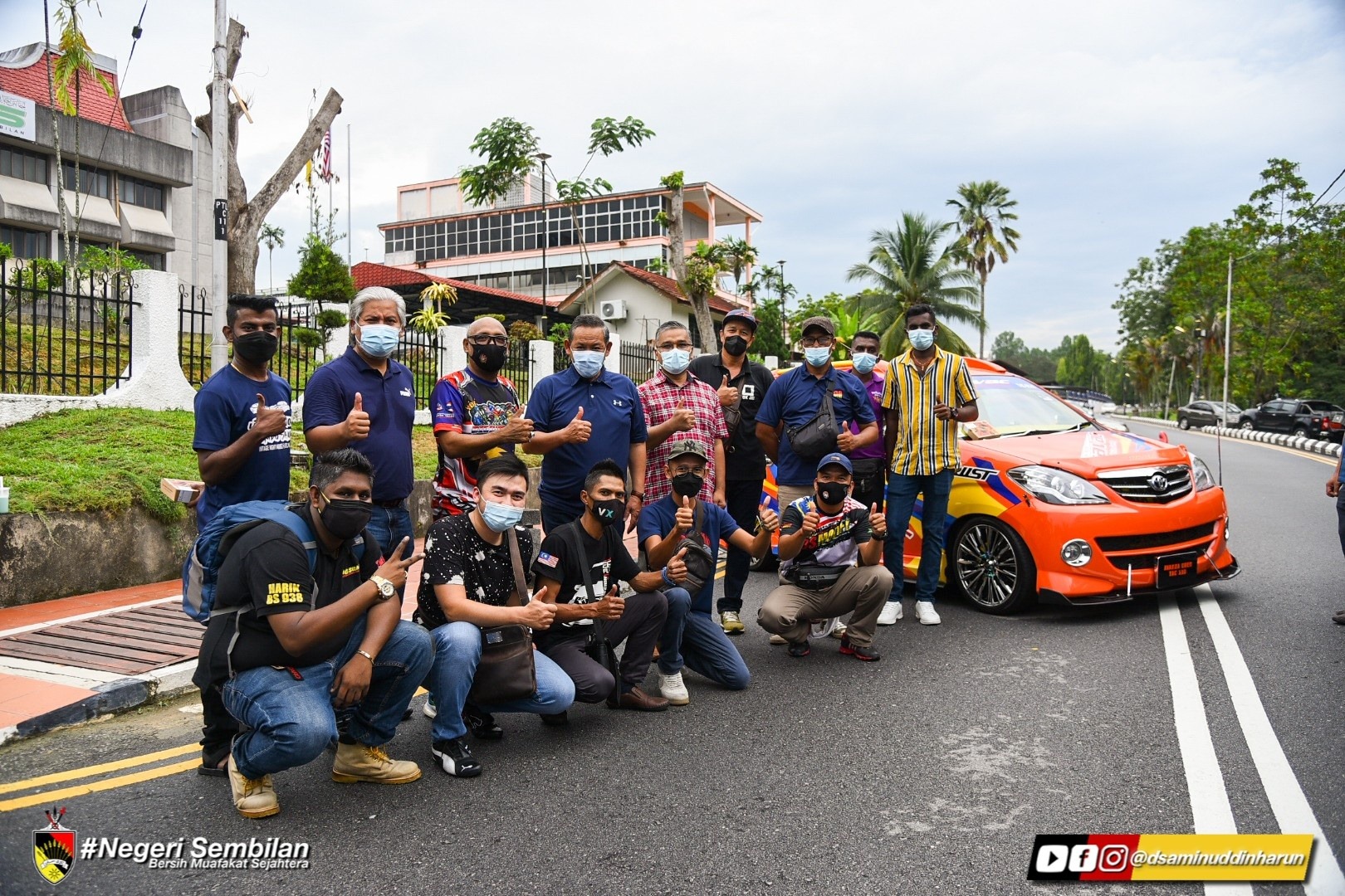 YAB MENTERI BESAR NEGERI SEMBILAN HADIR KE PROGRAM RIA@TAMAN TASIK SEREMBAN 2021 (RIATS 21)