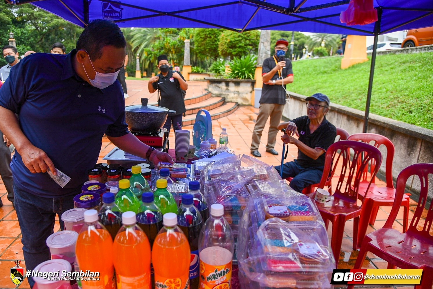 YAB MENTERI BESAR NEGERI SEMBILAN HADIR KE PROGRAM RIA@TAMAN TASIK SEREMBAN 2021 (RIATS 21)