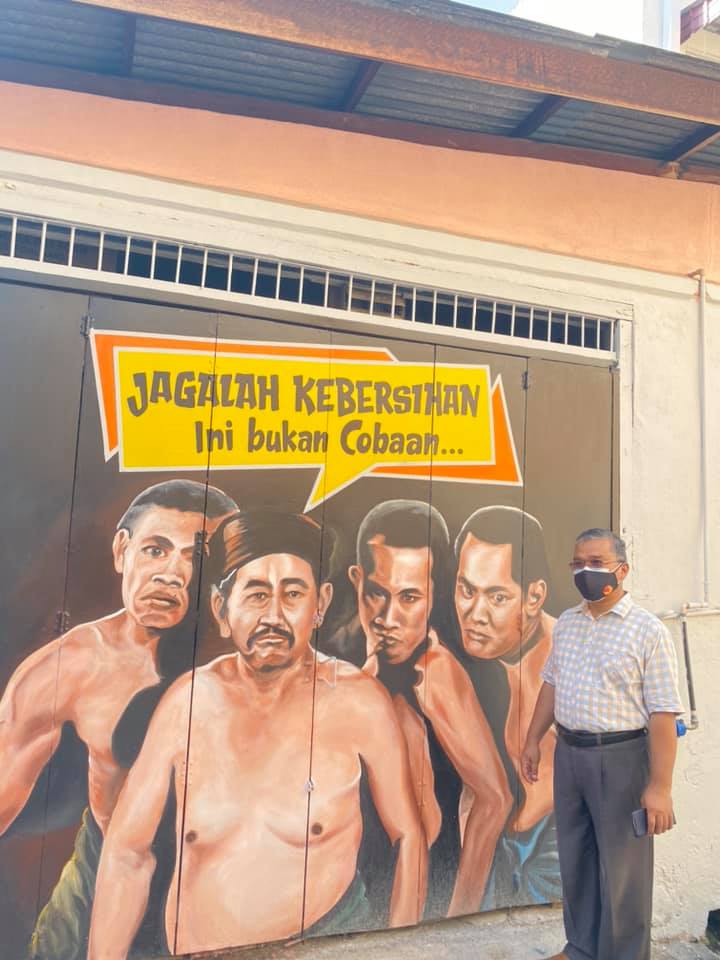 MAJLIS GIMIK PELANCARAN MURAL DAN LIBAT URUS