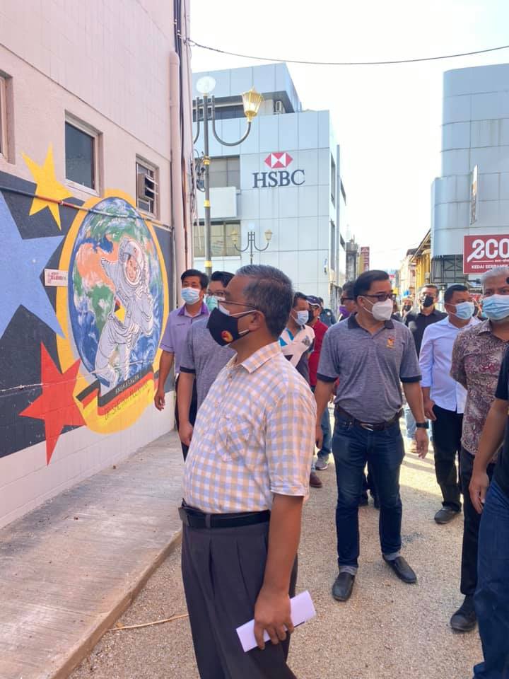 MAJLIS GIMIK PELANCARAN MURAL DAN LIBAT URUS