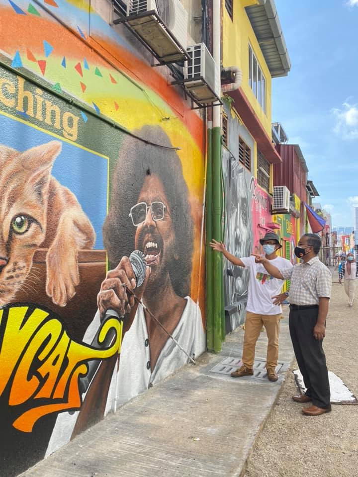 MAJLIS GIMIK PELANCARAN MURAL DAN LIBAT URUS