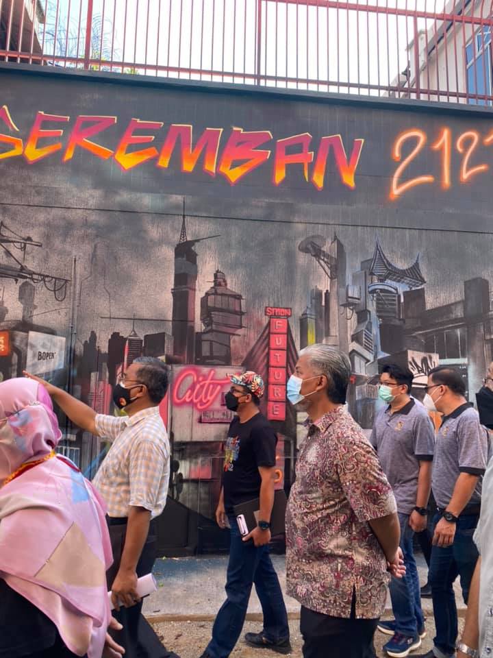 MAJLIS GIMIK PELANCARAN MURAL DAN LIBAT URUS