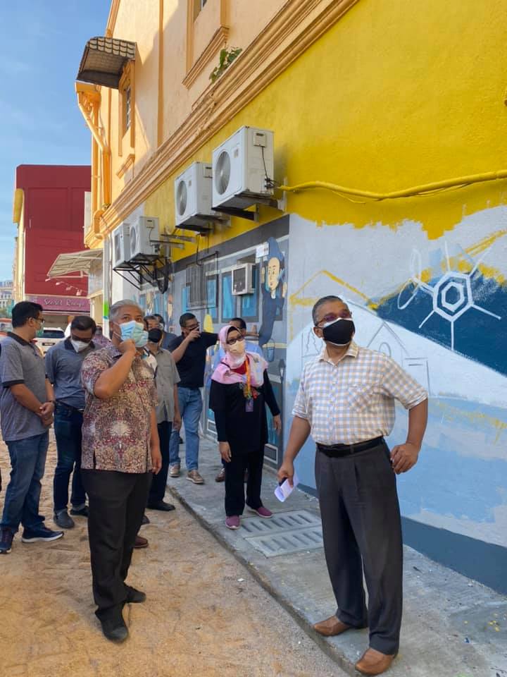 MAJLIS GIMIK PELANCARAN MURAL DAN LIBAT URUS