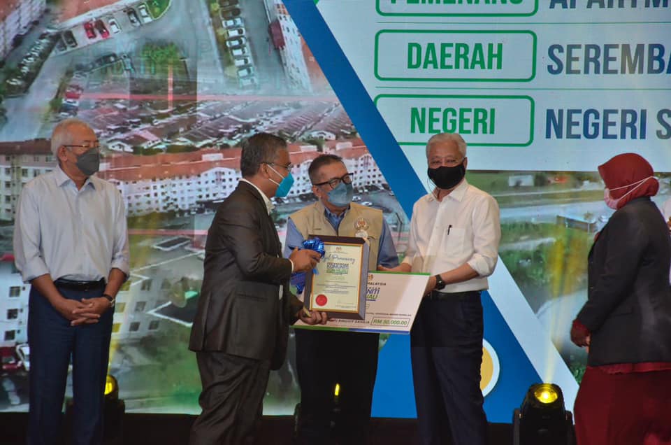 MAJLIS PERASMIAN PROGRAM #KELUARGAMALAYSIASIAGABENCANA SEMPENA BULAN KESIAPSIAGAAN NASIONAL 2021