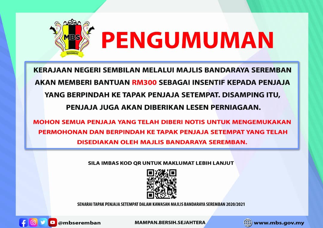 BANTUAN KEPADA PENJAJA YANG BERPINDAH KE TAPAK PENJAJA SETEMPAT