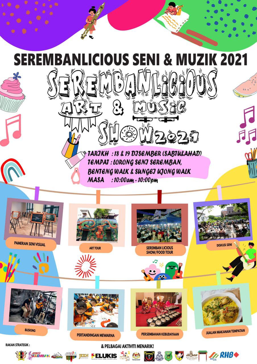SEREMBANLICIOUS SENI & MUZIK 2021