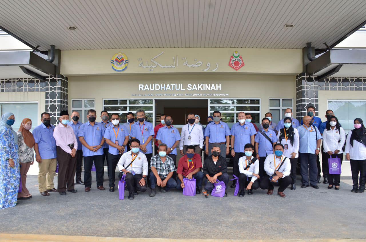 LAWATAN KE TANAH PERKUBURAN ISLAM RAUDHATUL SAKINAH KL-KARAK 2, TAMAN SELASIH, BATU CAVES, SELANGOR