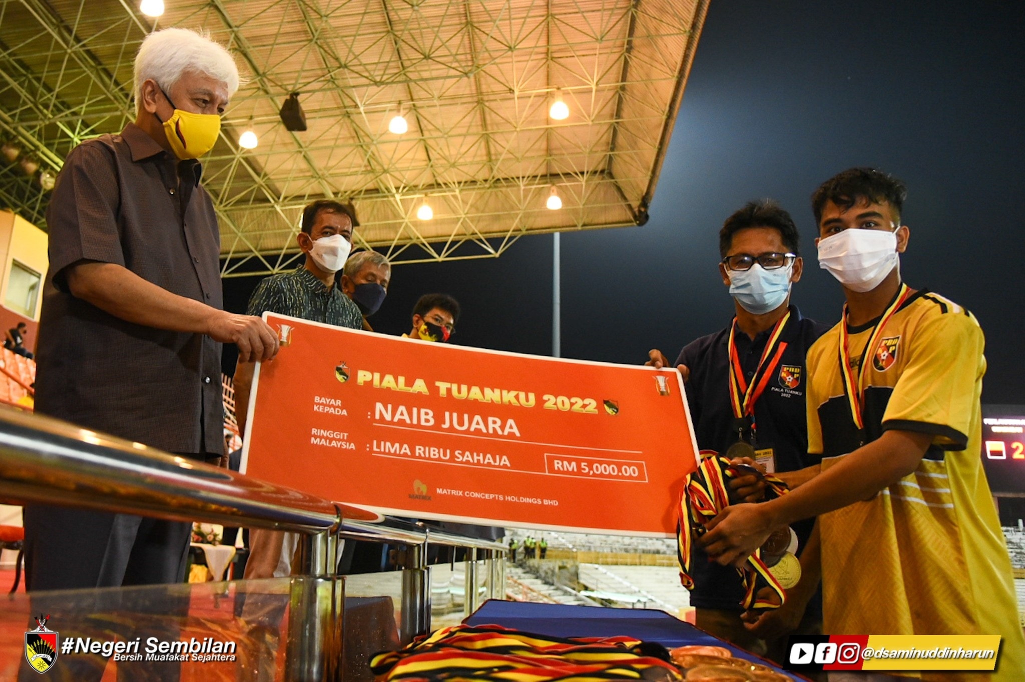 PERLAWANAN AKHIR PIALA TUANKU 2022 