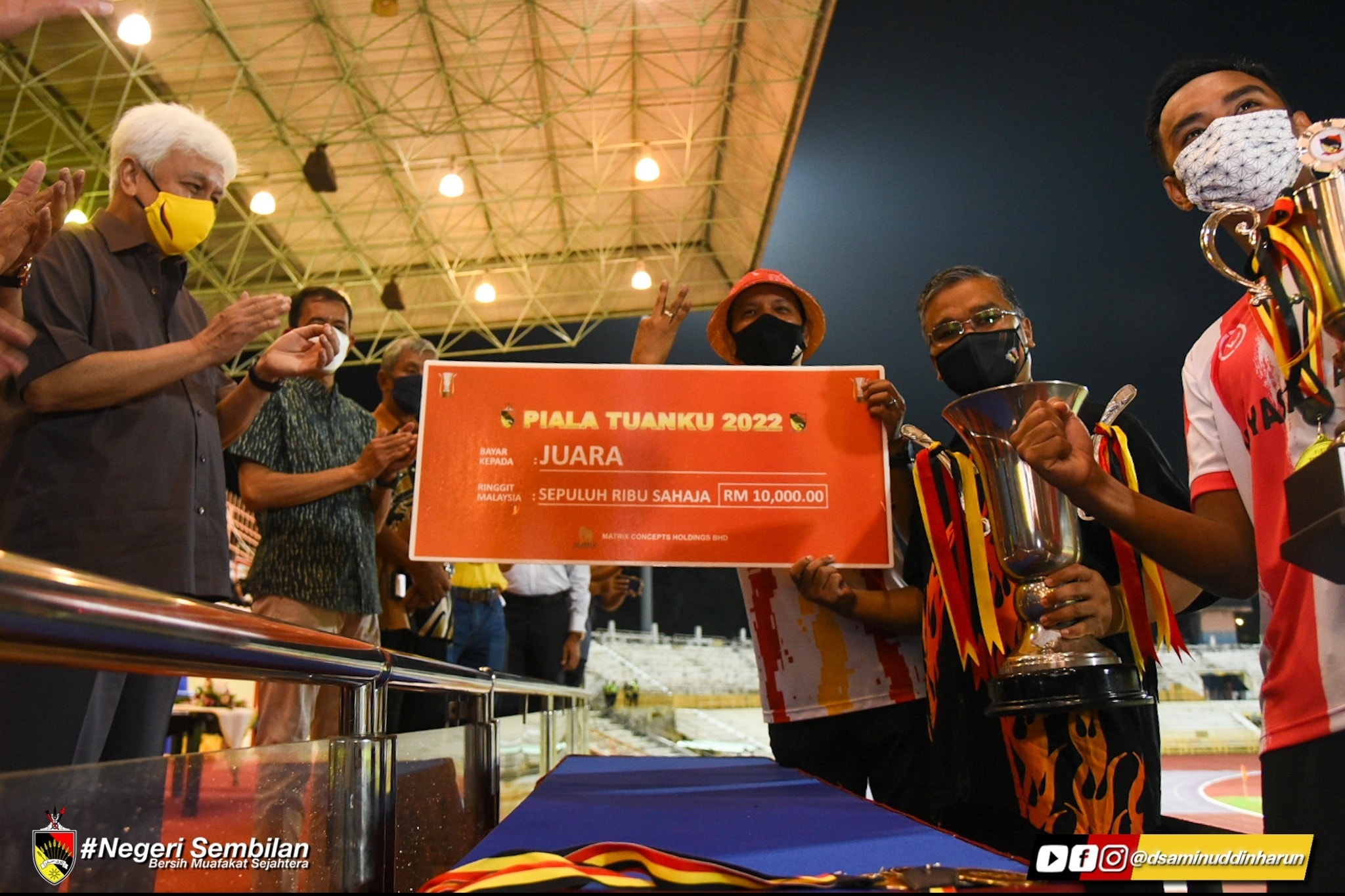 PERLAWANAN AKHIR PIALA TUANKU 2022 
