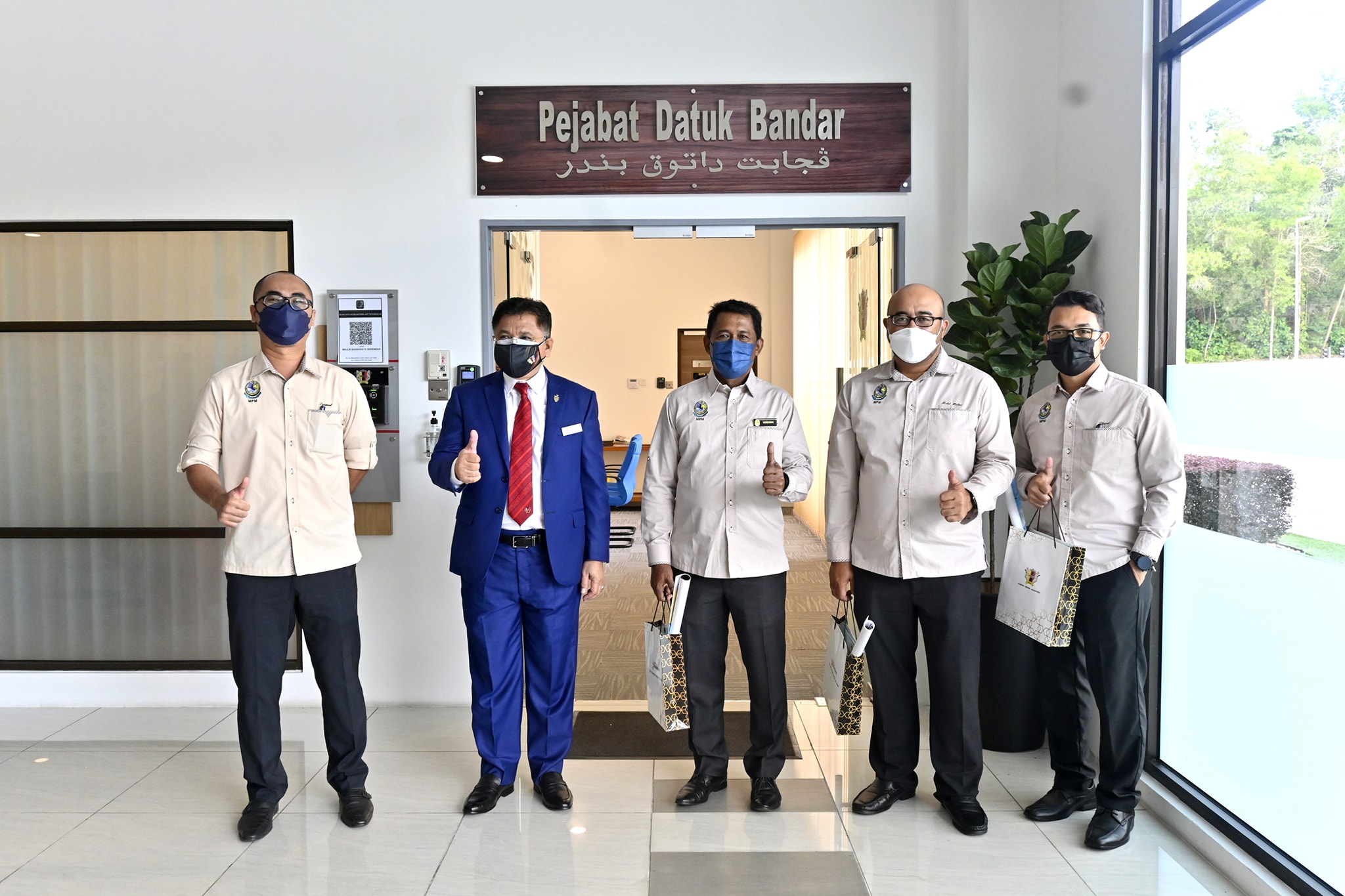 LAWATAN MAJLIS PERBANDARAN MANJUNG MENGADAKAN LAWATAN KE MAJLIS BANDARAYA SEREMBAN