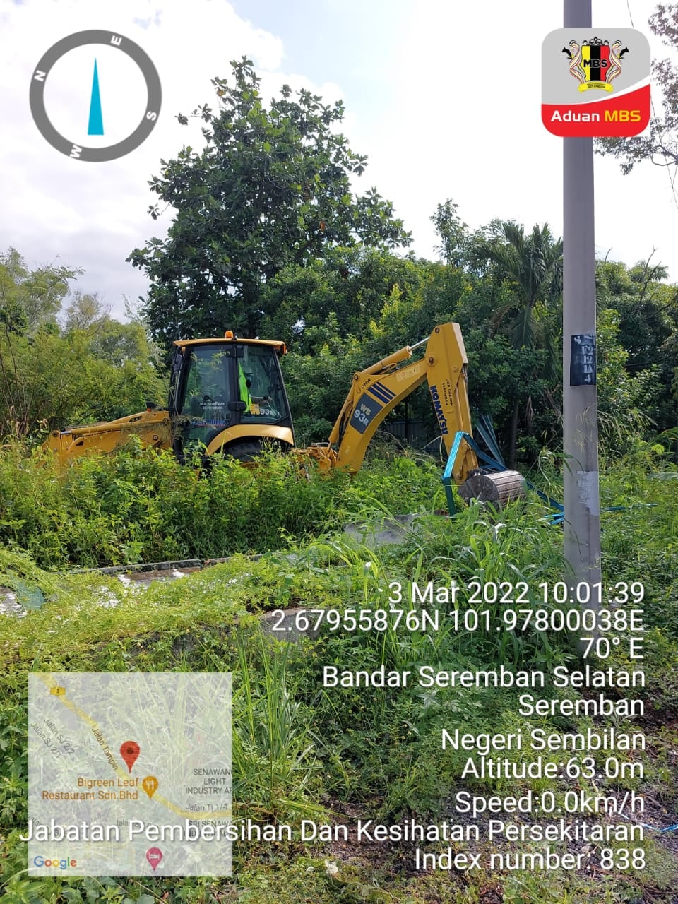 OPERASI BERSEPADU PENGUATKUASAAN MELIBATKAN PENCEROBOHAN TANAH KERAJAAN DI DAERAH SEREMBAN