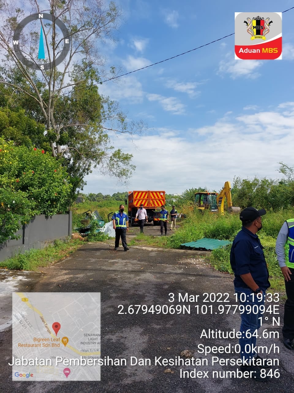 OPERASI BERSEPADU PENGUATKUASAAN MELIBATKAN PENCEROBOHAN TANAH KERAJAAN DI DAERAH SEREMBAN