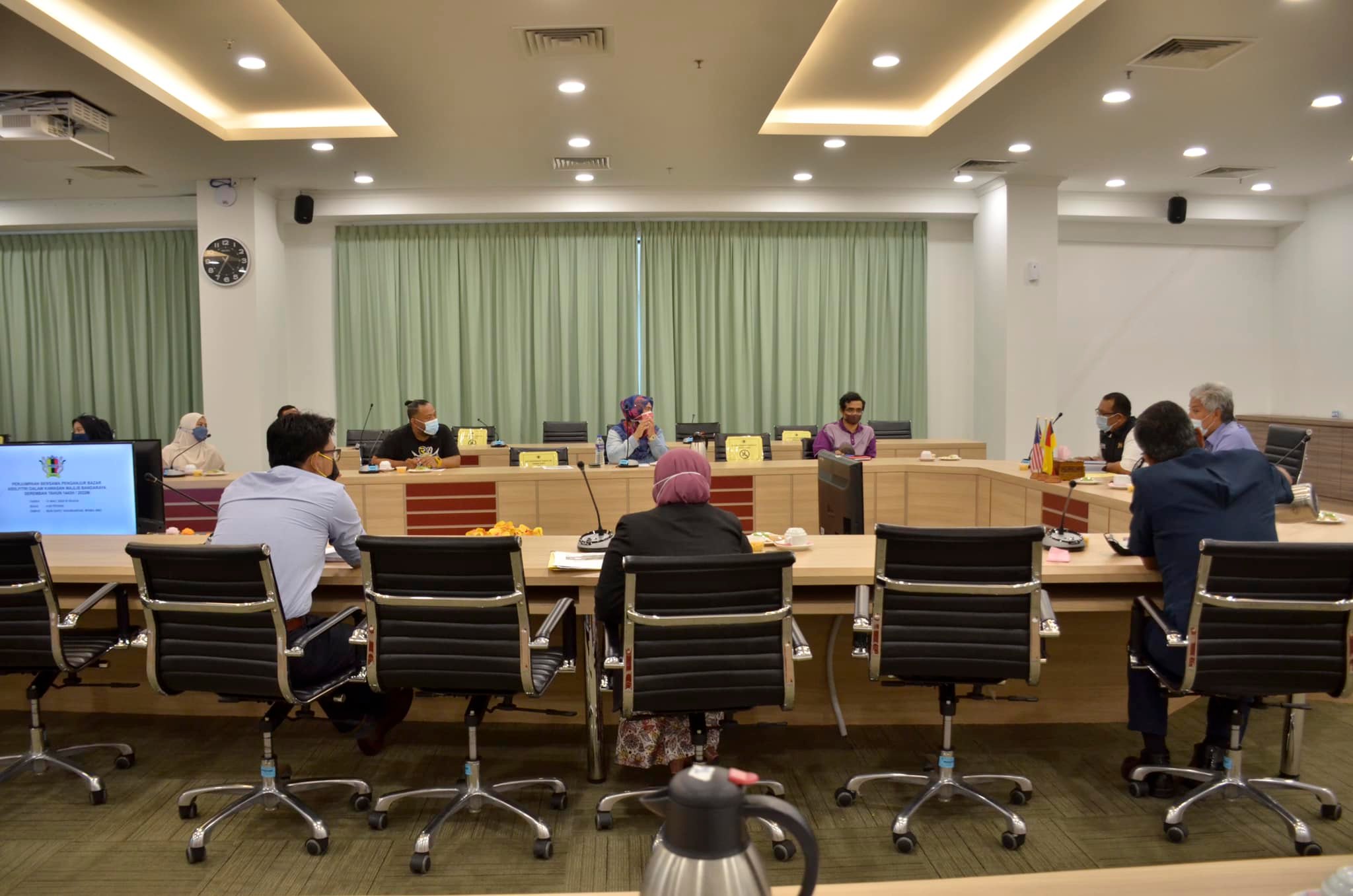 PERJUMPAAN BERSAMA PENGANJUR BAZAR AIDILFITRI DALAM KAWASAN MAJLIS BANDARAYA SEREMBAN TAHUN 1443H/2022M