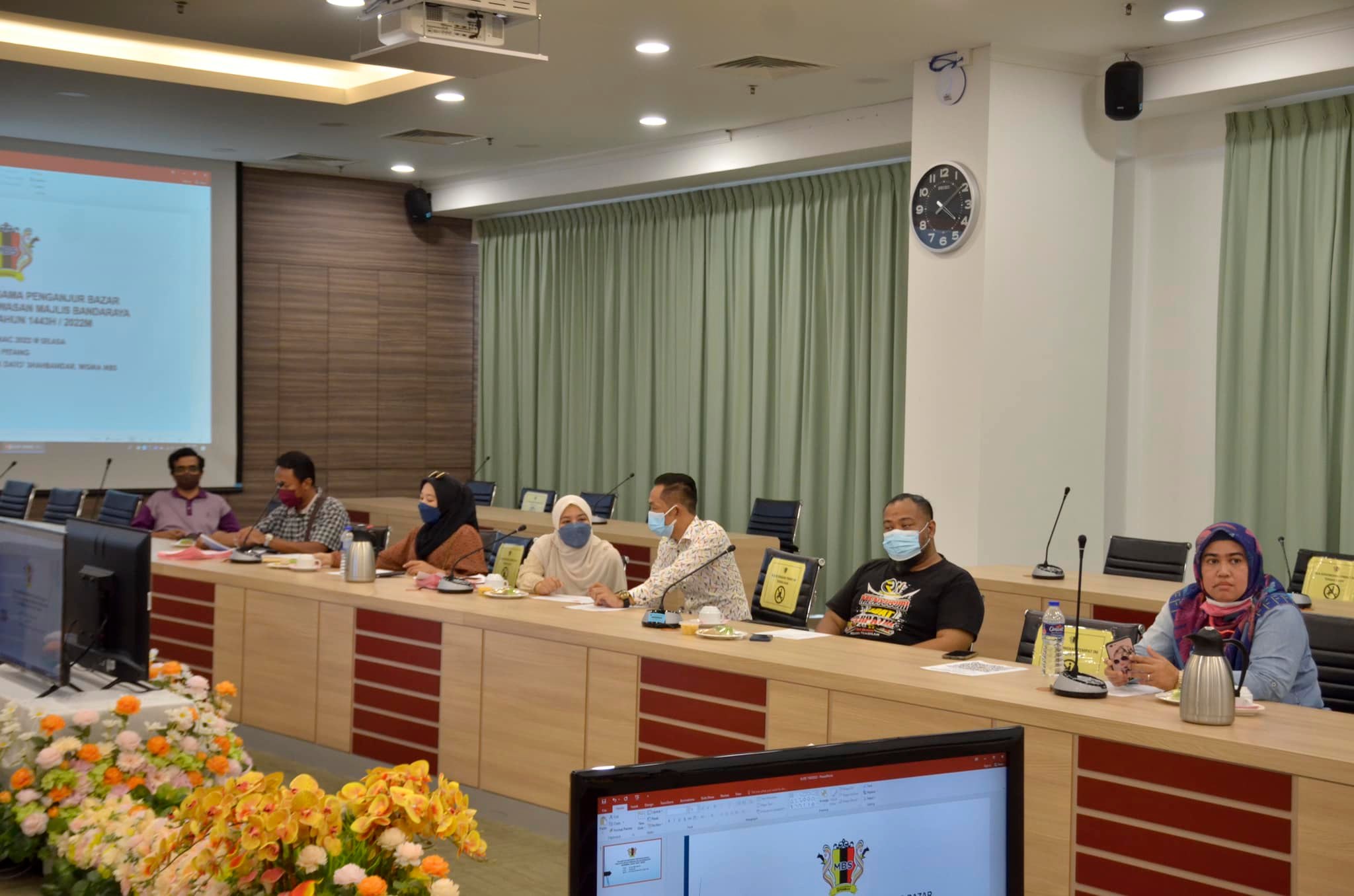 PERJUMPAAN BERSAMA PENGANJUR BAZAR AIDILFITRI DALAM KAWASAN MAJLIS BANDARAYA SEREMBAN TAHUN 1443H/2022M