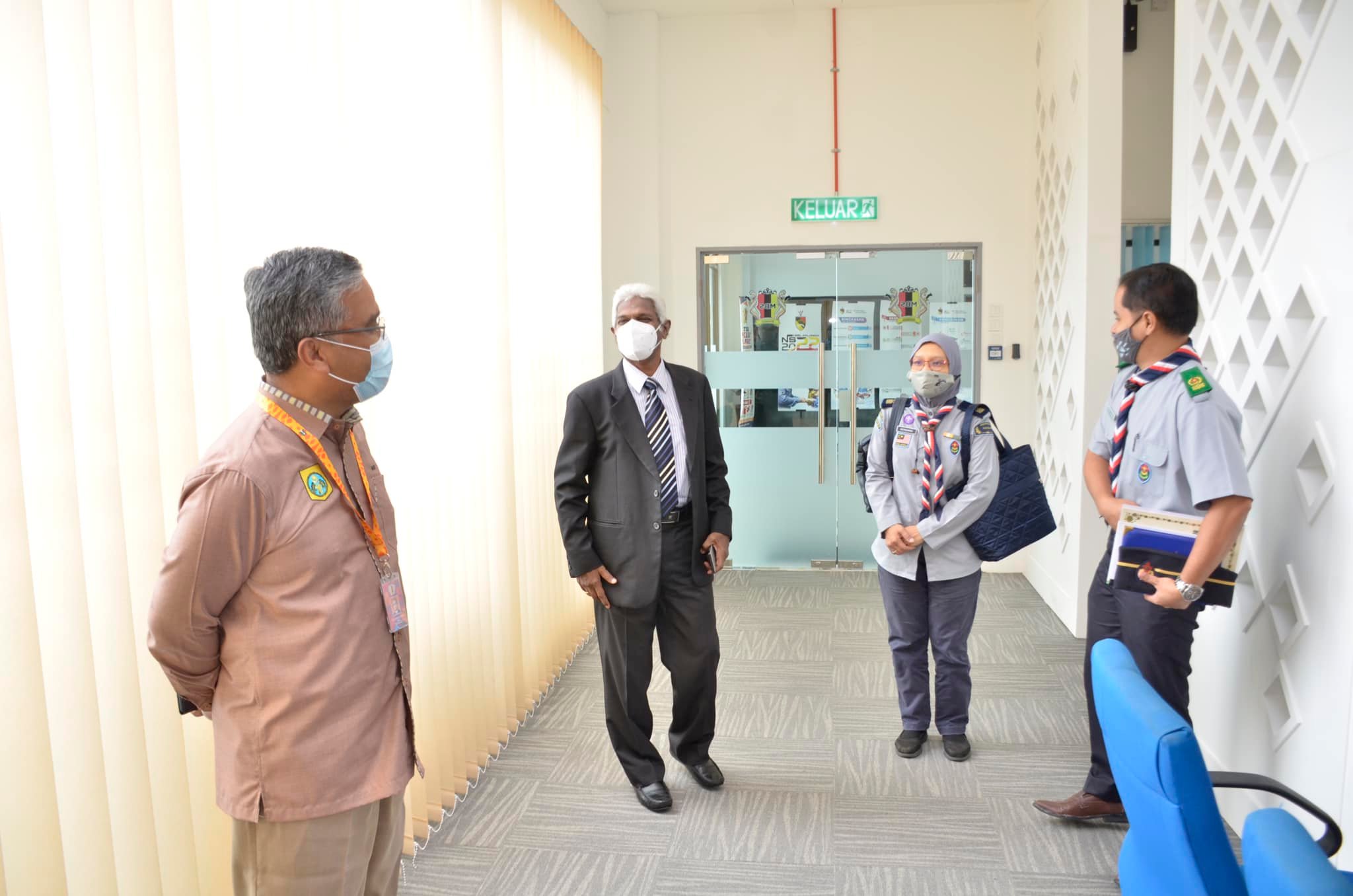 KUNJUNGAN HORMAT MAJLIS PENGAKAP DAERAH SEREMBAN TIMUR KE ATAS DATUK BANDAR