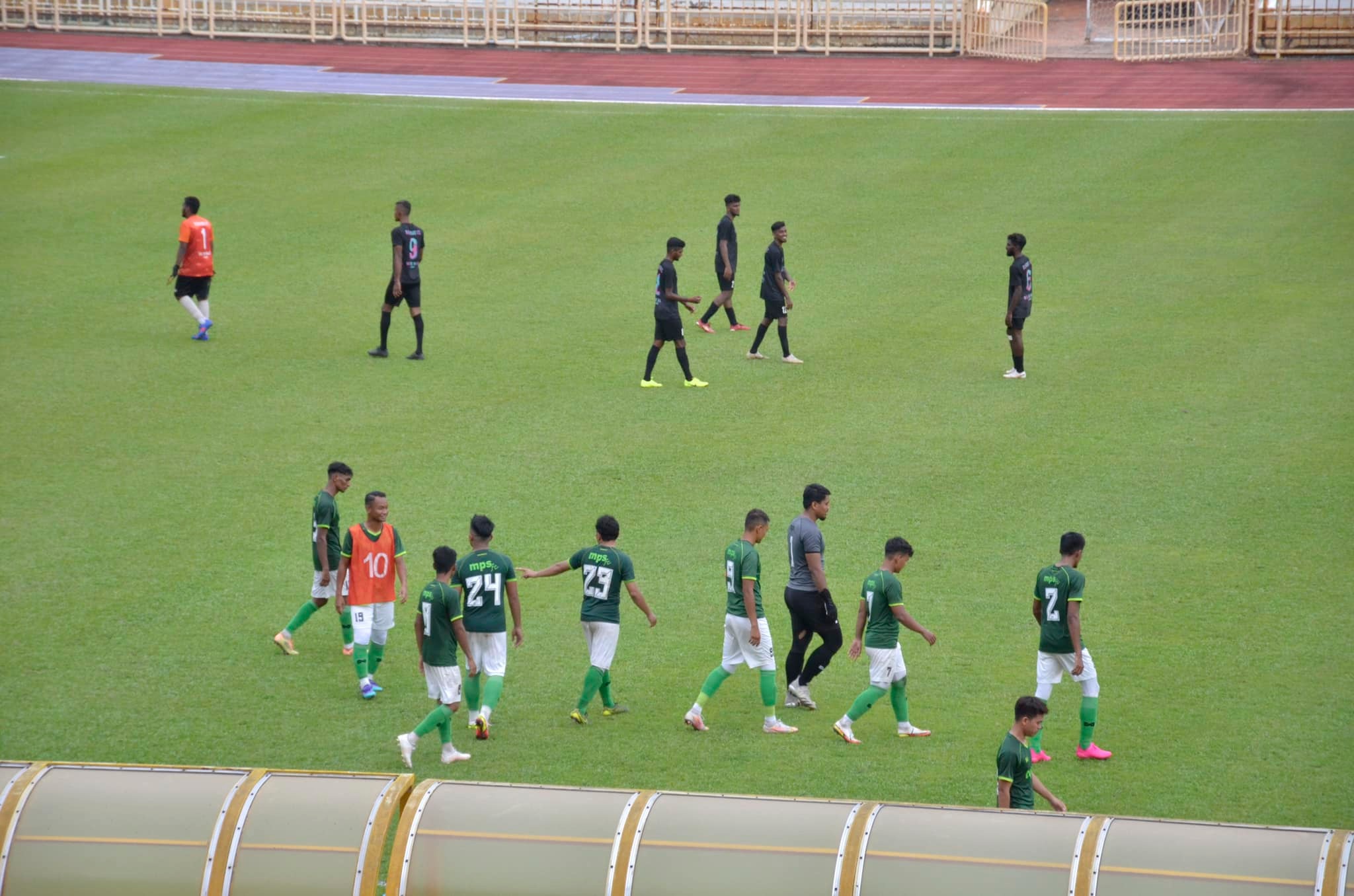 PERLAWANAN BOLA SEPAK ANTARA PASUKAN MBS A DAN RAHANG FC, PIALA DATUK BANDAR MAJLIS BANDARAYA SEREMBAN 2022