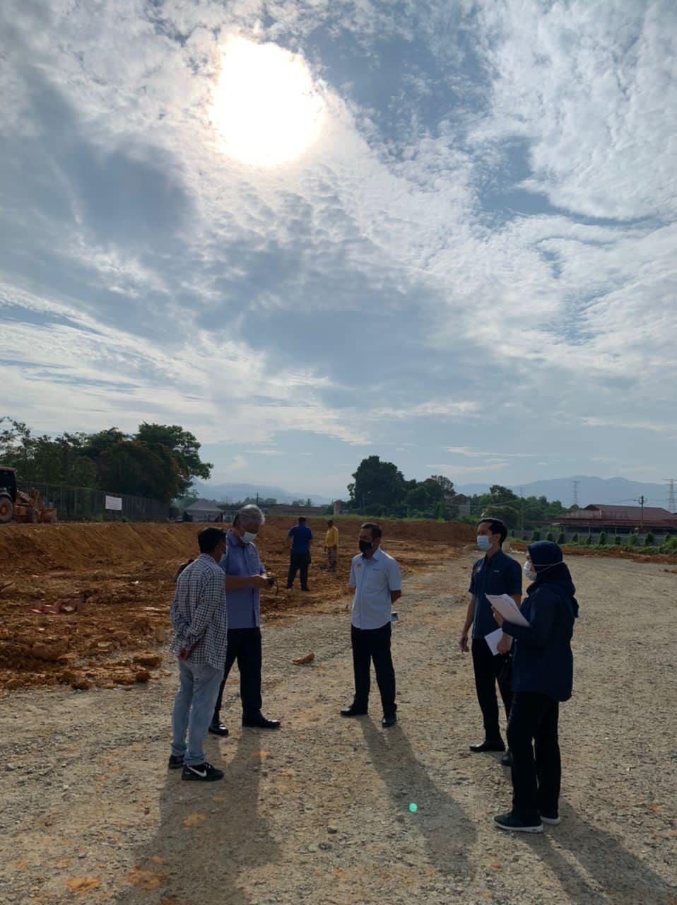 LAWATAN PEMANTAUAN KETUA PENGARAH JABATAN KERAJAAN TEMPATAN KE TAPAK-TAPAK PROJEK PERUNTUKAN DISALURKAN KPKT