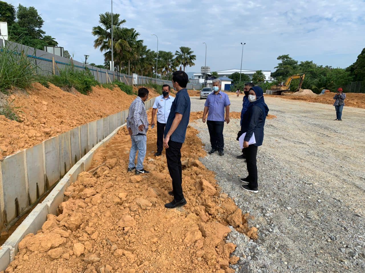 LAWATAN PEMANTAUAN KETUA PENGARAH JABATAN KERAJAAN TEMPATAN KE TAPAK-TAPAK PROJEK PERUNTUKAN DISALURKAN KPKT