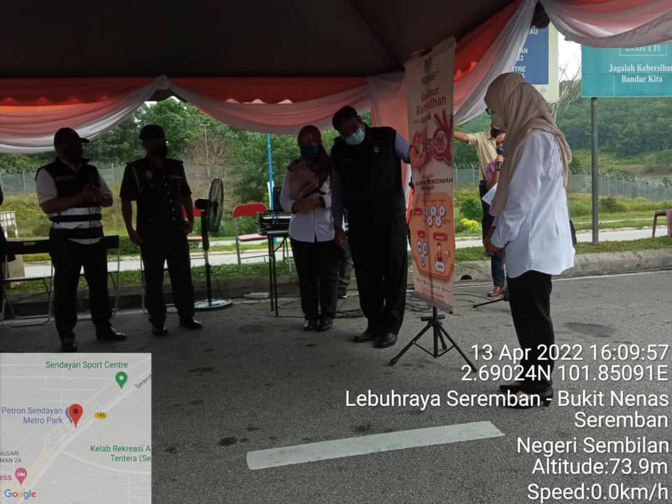 PROGRAM JERAYAWARA DI BAZAR RAMADHAN METROPARK, SENDAYAN BERSAMA EXCO KESIHATAN, ALAM SEKITAR, KOPERASI DAN KEPENGGUNAAN NEGERI SEMBILAN 