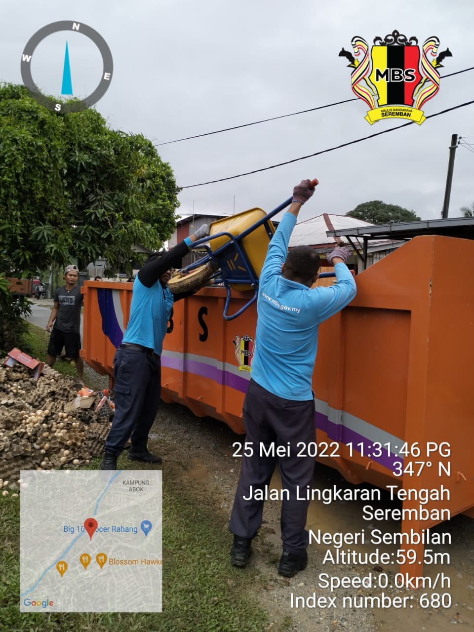 OPERASI GERAK KERJA PEMBERSIHAN BANJIR