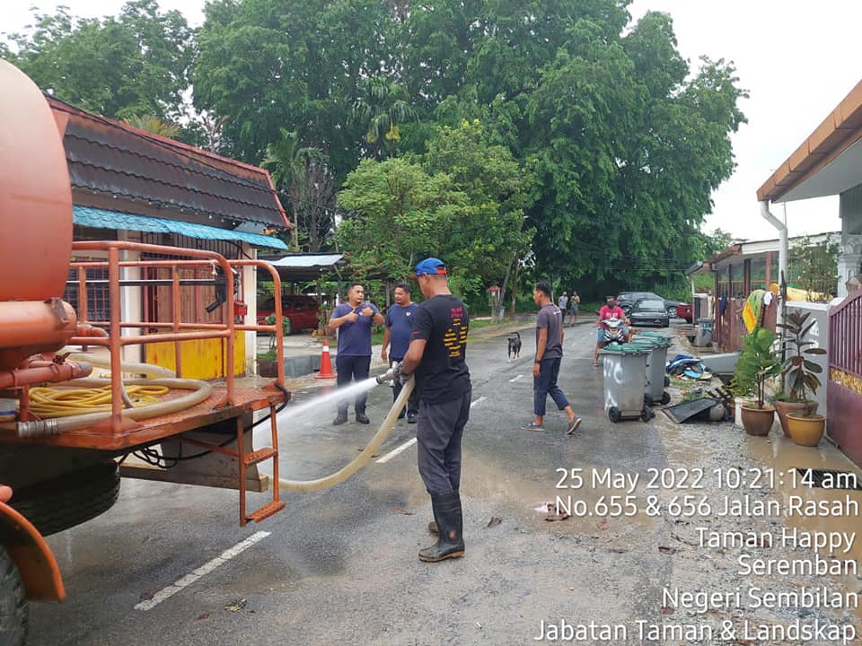 OPERASI GERAK KERJA PEMBERSIHAN BANJIR