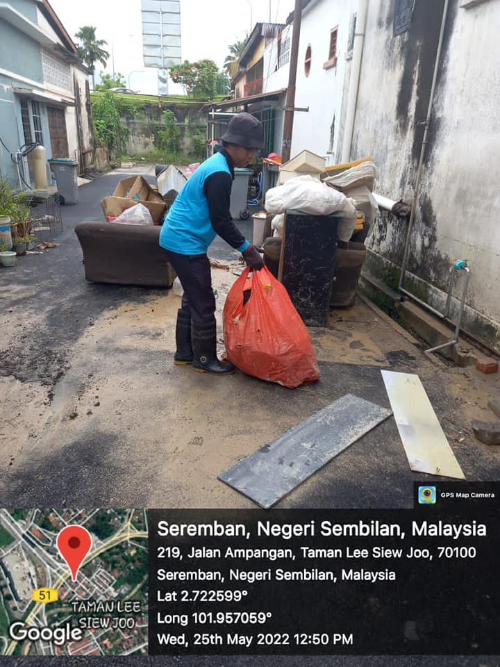 OPERASI GERAK KERJA PEMBERSIHAN BANJIR