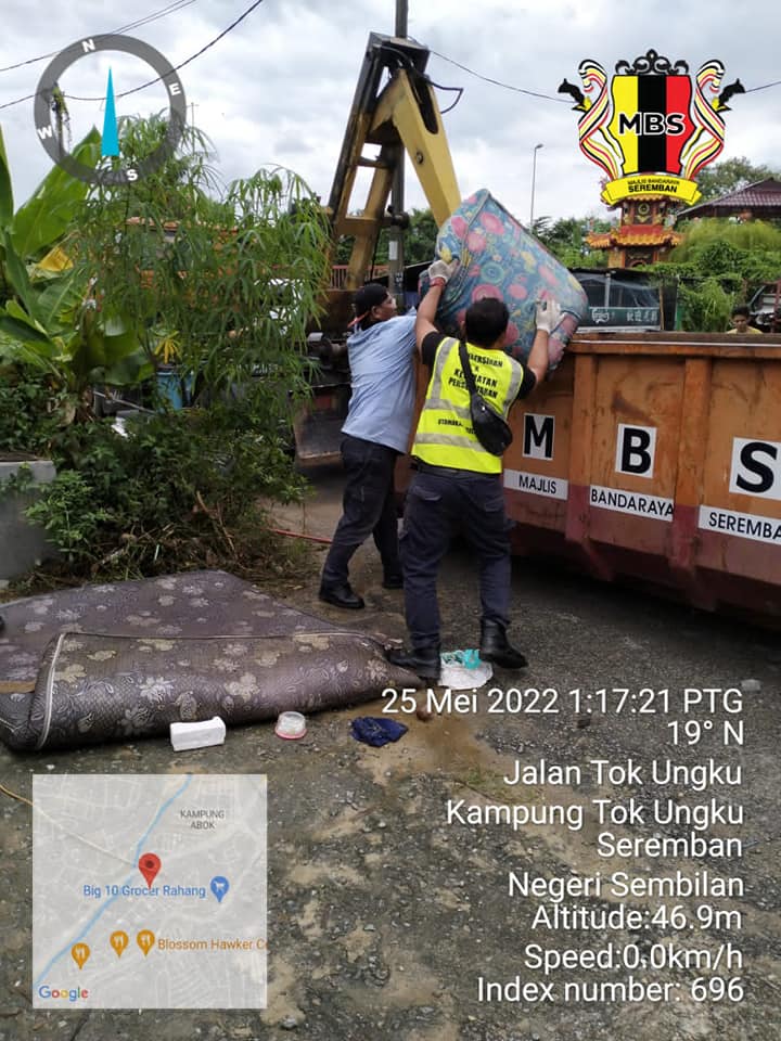 OPERASI GERAK KERJA PEMBERSIHAN BANJIR