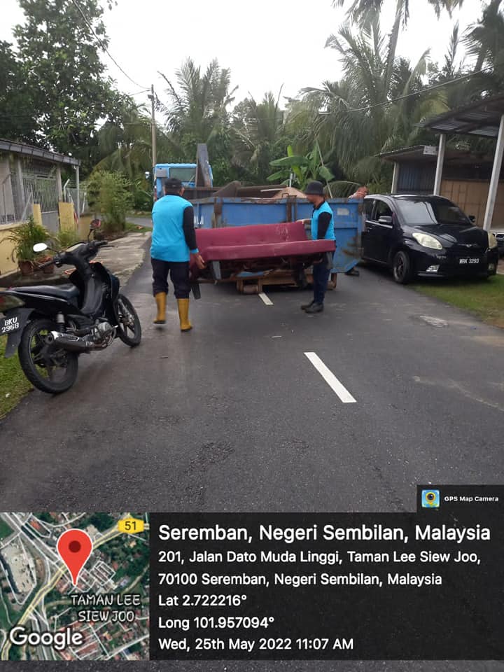 OPERASI GERAK KERJA PEMBERSIHAN BANJIR