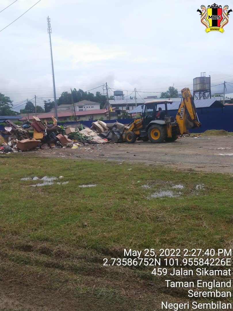 OPERASI GERAK KERJA PEMBERSIHAN BANJIR