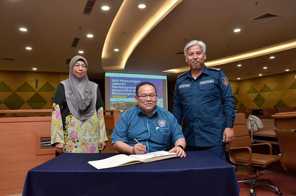  LAWATAN KERJA MBIP DALAM PEMBANGUNAN UNIT PELANCONGAN MBS