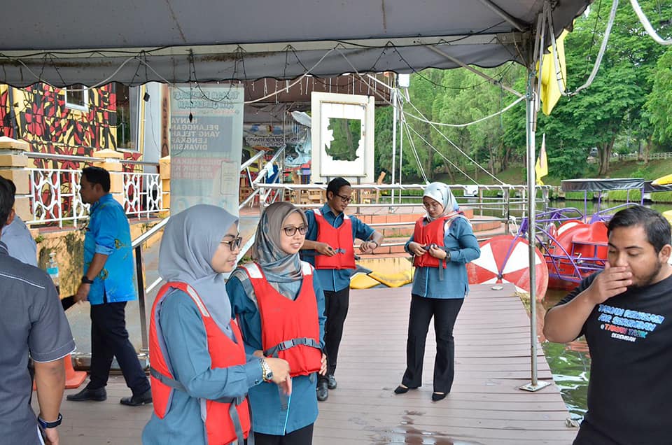  LAWATAN KERJA MBIP DALAM PEMBANGUNAN UNIT PELANCONGAN MBS