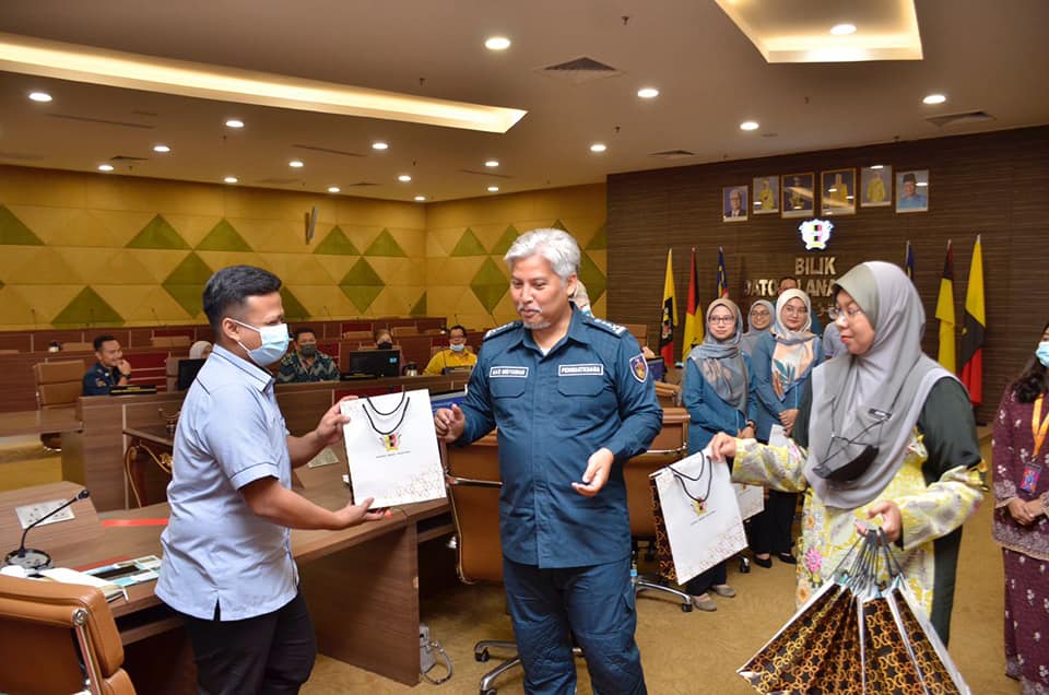  LAWATAN KERJA MBIP DALAM PEMBANGUNAN UNIT PELANCONGAN MBS