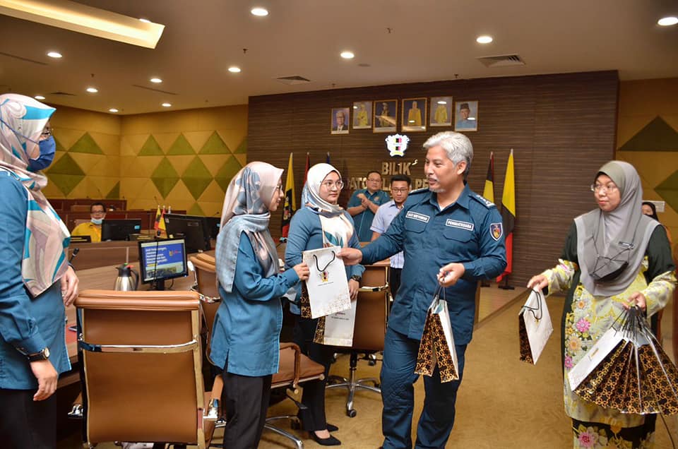  LAWATAN KERJA MBIP DALAM PEMBANGUNAN UNIT PELANCONGAN MBS