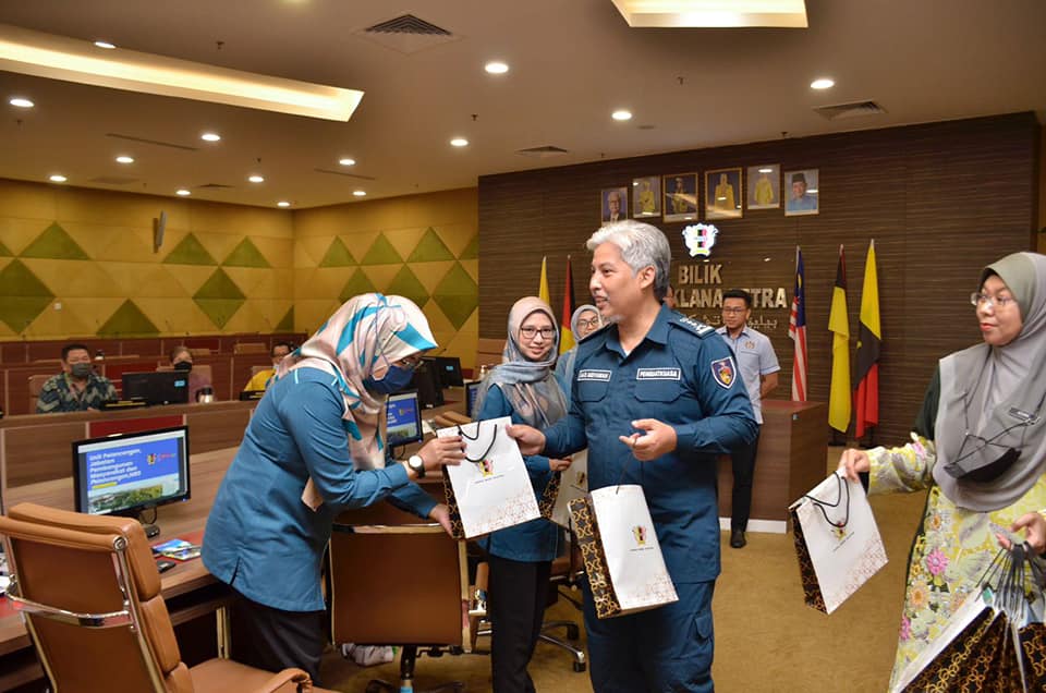  LAWATAN KERJA MBIP DALAM PEMBANGUNAN UNIT PELANCONGAN MBS